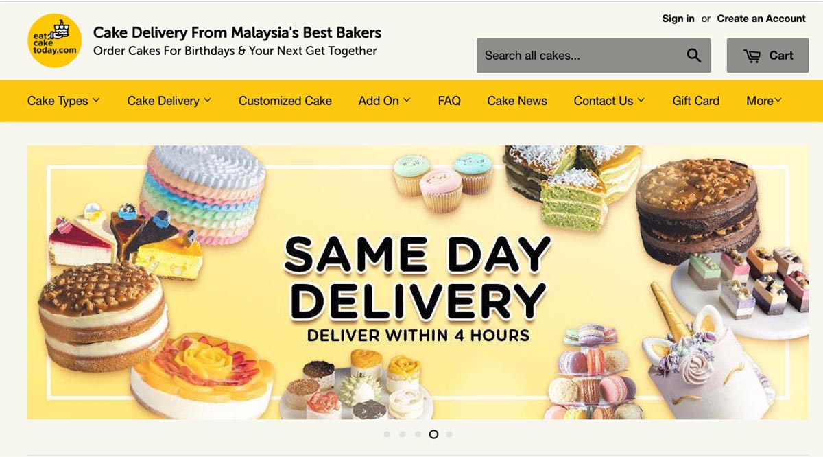 eat cake today site